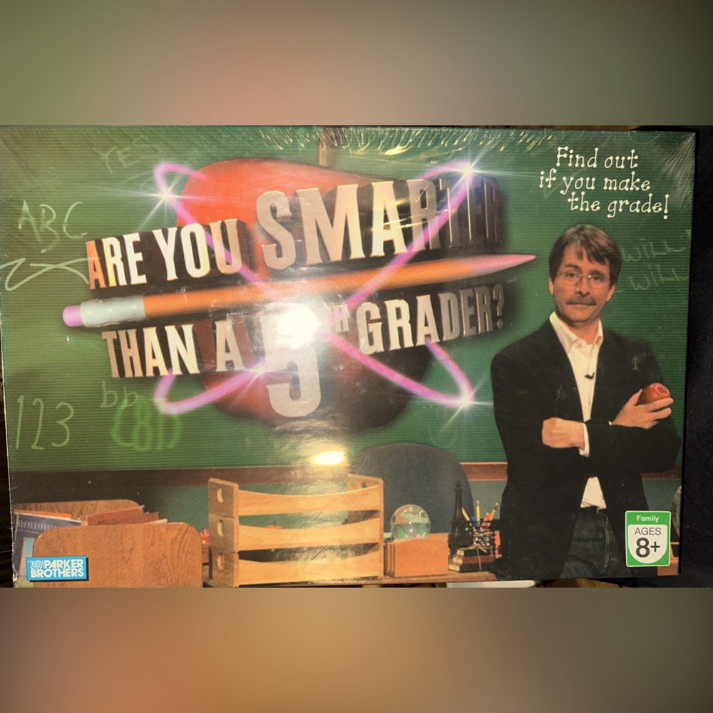 Are you smarter than a fifth grader board game